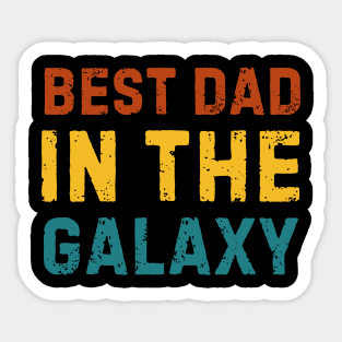Best-Dad-In-The-Galaxy Sticker